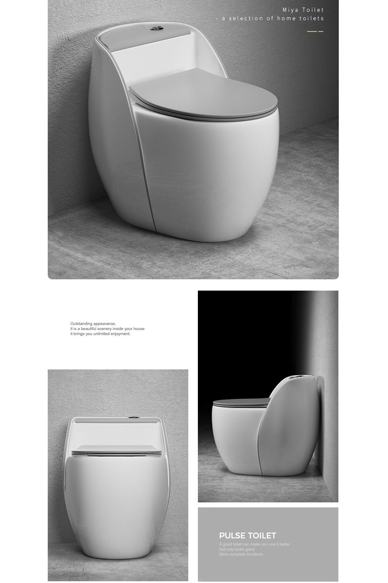 Men Nano chống ố chống bám bẩn trên bồn cầu CR 6645-2 nắp đen