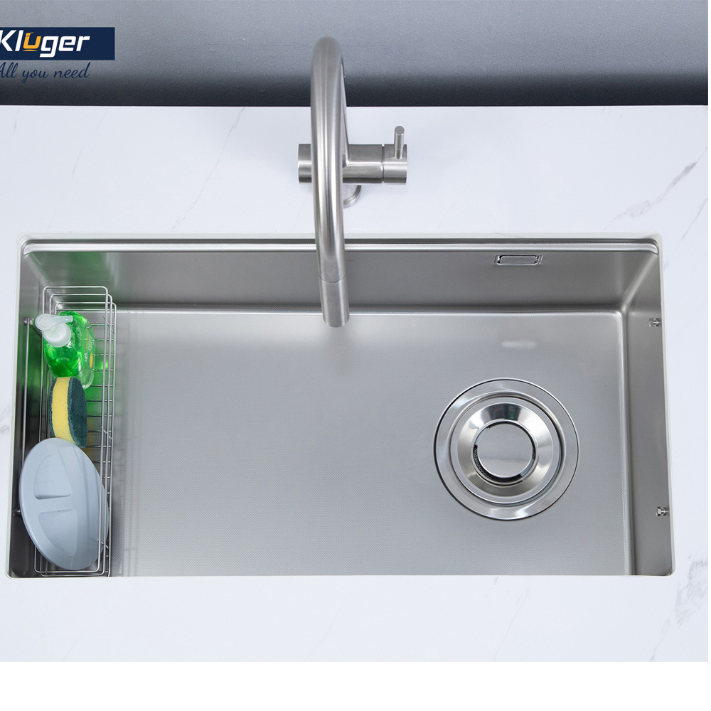 Chậu rửa bát Kluger sử dụng vật liệu Inox POSCO 304 cao cấp từ Hàn Quốc