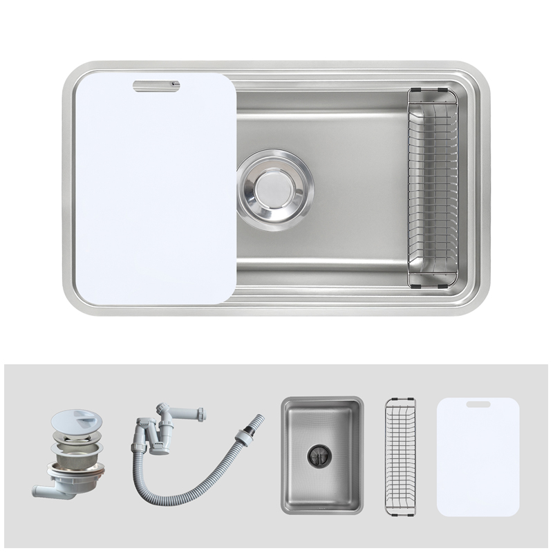 Chậu bếp Kluger KO7847FS Plus chống xước, lòng sâu tiện lợi