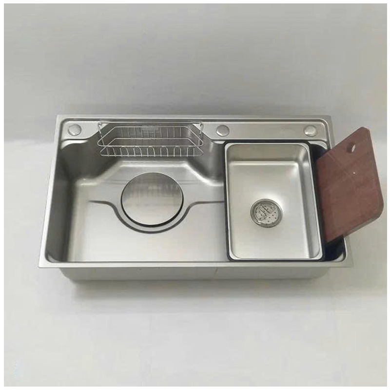 Bề mặt LINEN chống xước của chậu rửa bát SKL7846FS S78 Plus