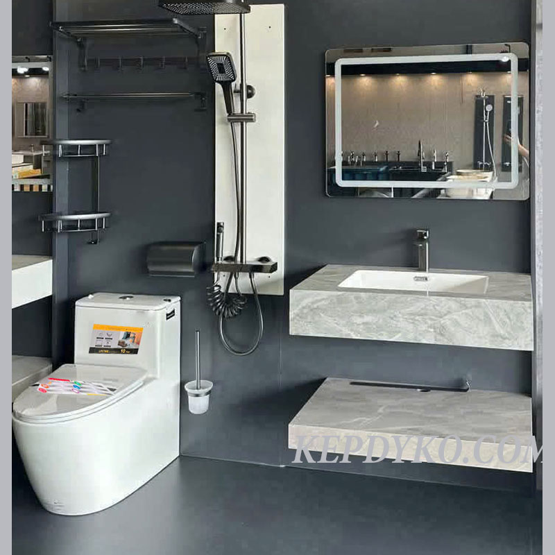 Combo Nhà Tắm X205 – trọn bộ thiết bị vệ sinh cao cấp, thiết kế hiện đại