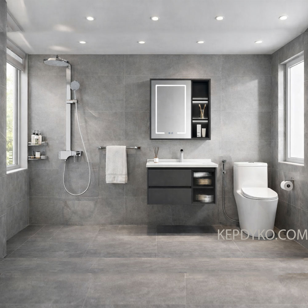 Trọn bộ combo thiết bị vệ sinh phòng tắm VIP AV188 cao cấp đồng bộ sang trọng