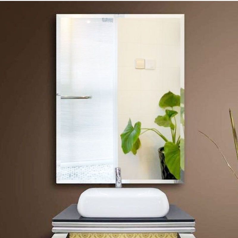 Gương soi phòng tắm 50x70cm tráng bạc 8 lớp thuộc Combo CB11.
