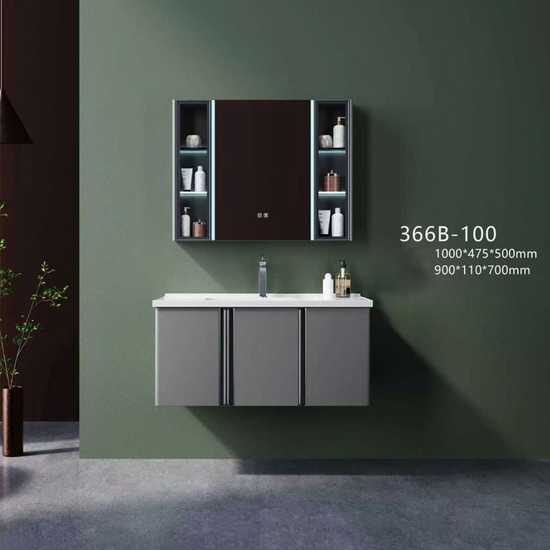 Khoang lưu trữ gọn gàng của tủ chậu phòng tắm PVC YS366B