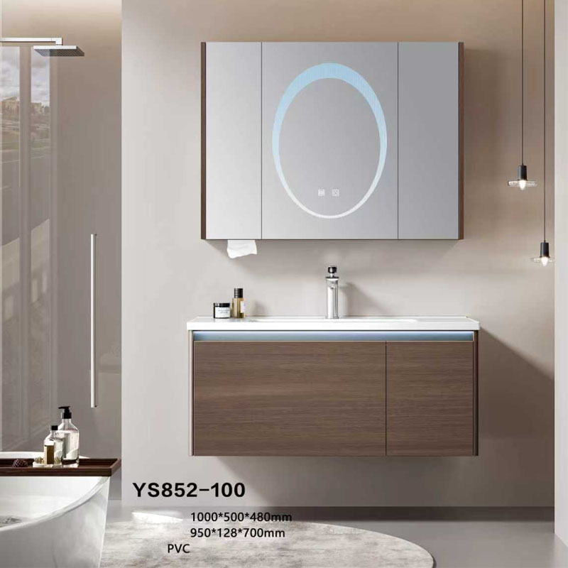 Khoang lưu trữ tủ lavabo PVC 852 gọn gàng tiện dụng