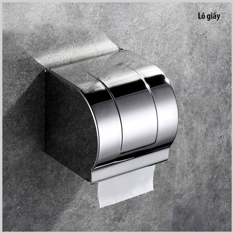 Lô Giấy Vệ Sinh Inox Chống Thấm – Combo CB09