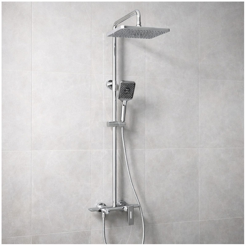 Sen cây tắm đứng nóng lạnh SC88 thiết kế núm vặn sang trọng.