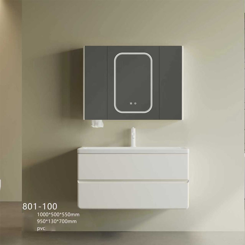 Tủ chậu lavabo 801 có ngăn chứa đồ rộng rãi tiện lợi