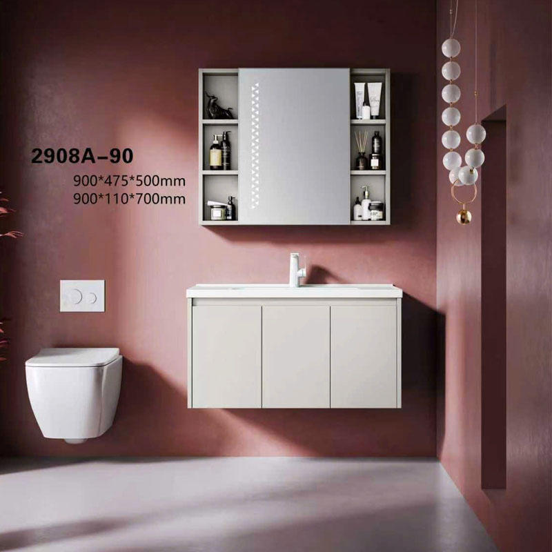 Chất liệu nhựa PVC tái chế dạng tấm của tủ chậu YS1908A