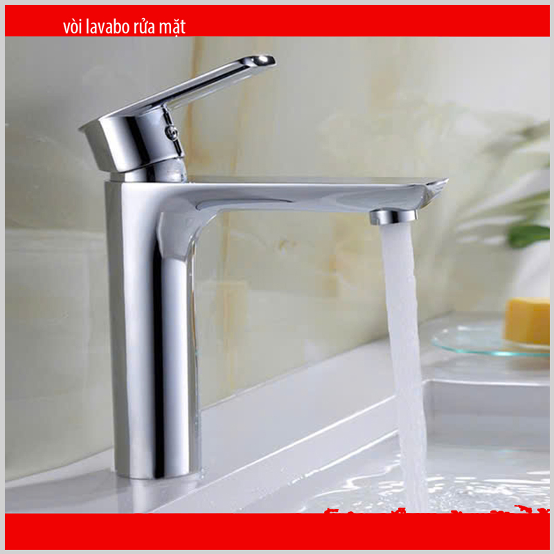 vòi rửa mặt đông mạ crom