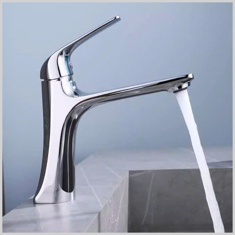  Vòi rửa mặt đồng mạ crom RGL5001 – tạo bọt chống văng, dễ sử dụng, độ bền cao