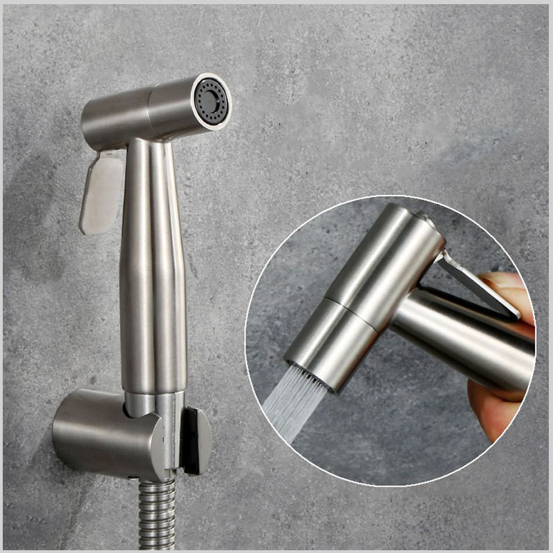 Vòi xịt vệ sinh inox áp lực mạnh dễ sử dụng