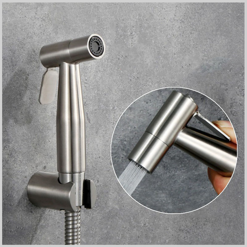 Xịt vệ sinh inox 304 cao cấp, áp lực mạnh, không gỉ
