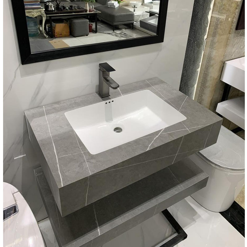 Bộ Bàn Đá Lavabo 2 Tầng Chậu Tràn Viền Cao Cấp – Kepdyko