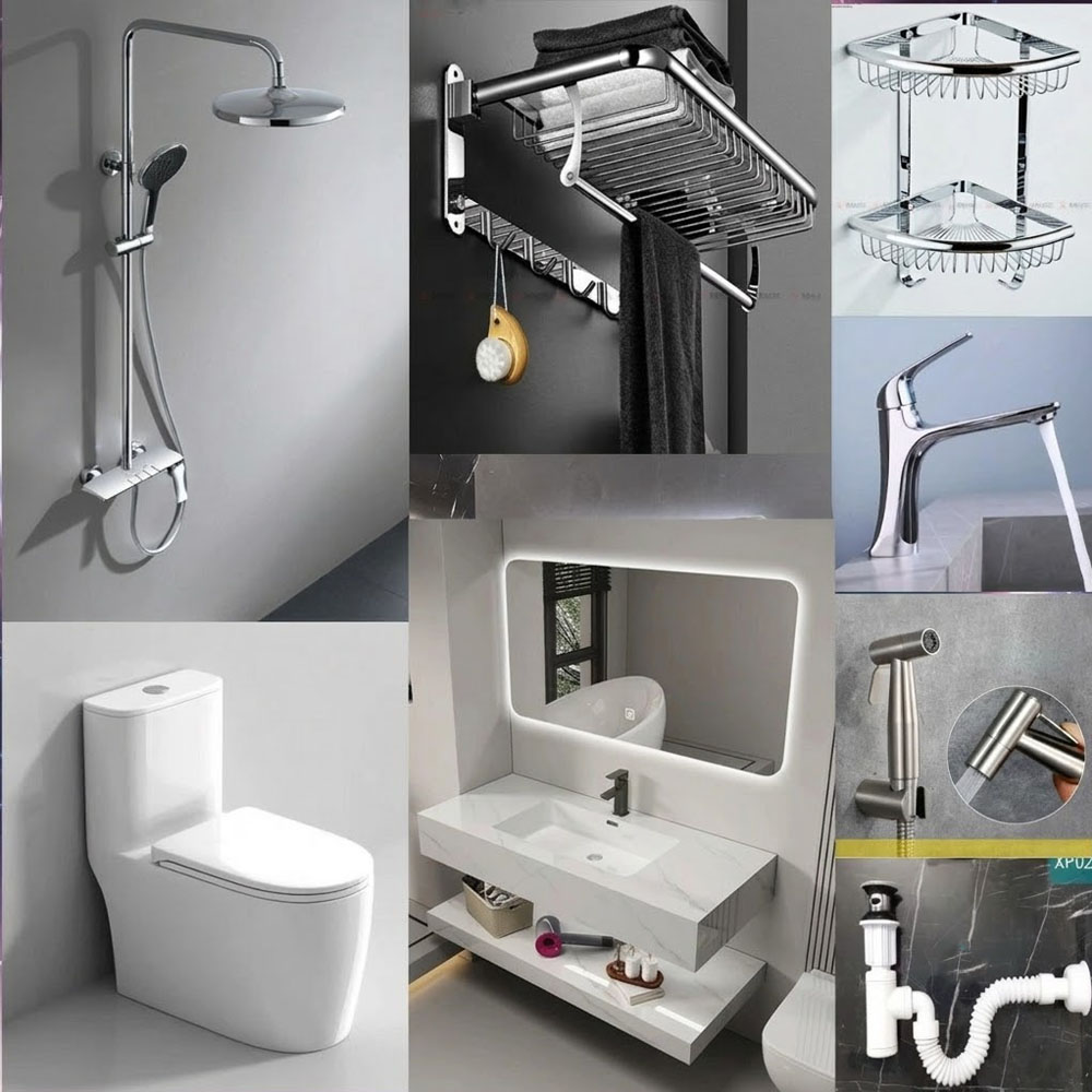 Combo Phòng Tắm 8 Món CB688 – Giảm Giá Cực Sốc