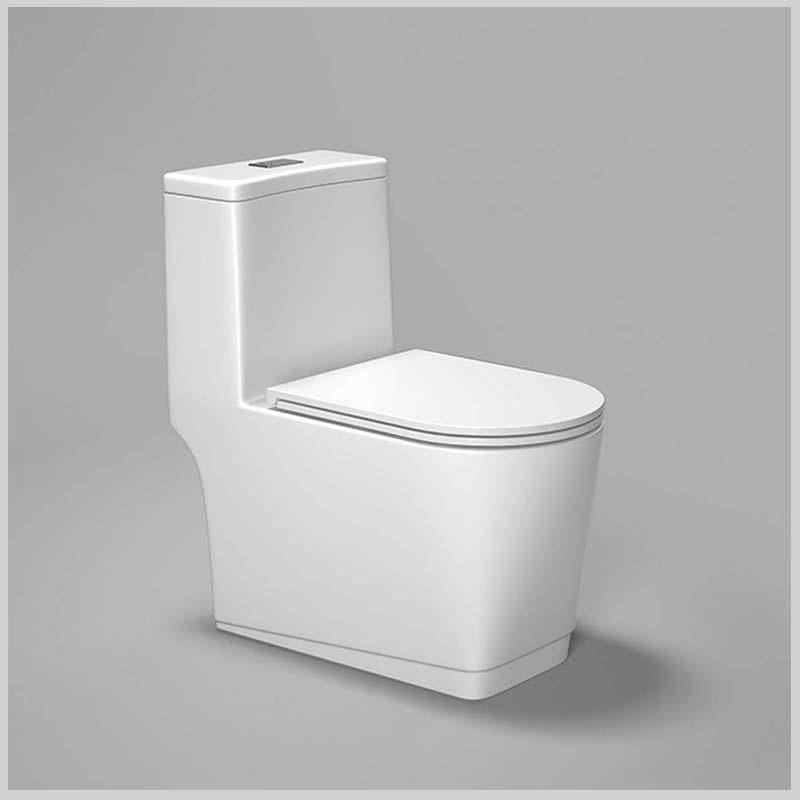 Bồn cầu Krasic K-8097 chính hãng, không viền men Nano cao cấp, dễ vệ sinh