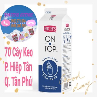 Kem đa năng Rich's On Top 907g / Kem Topping Rich's On Top 907g