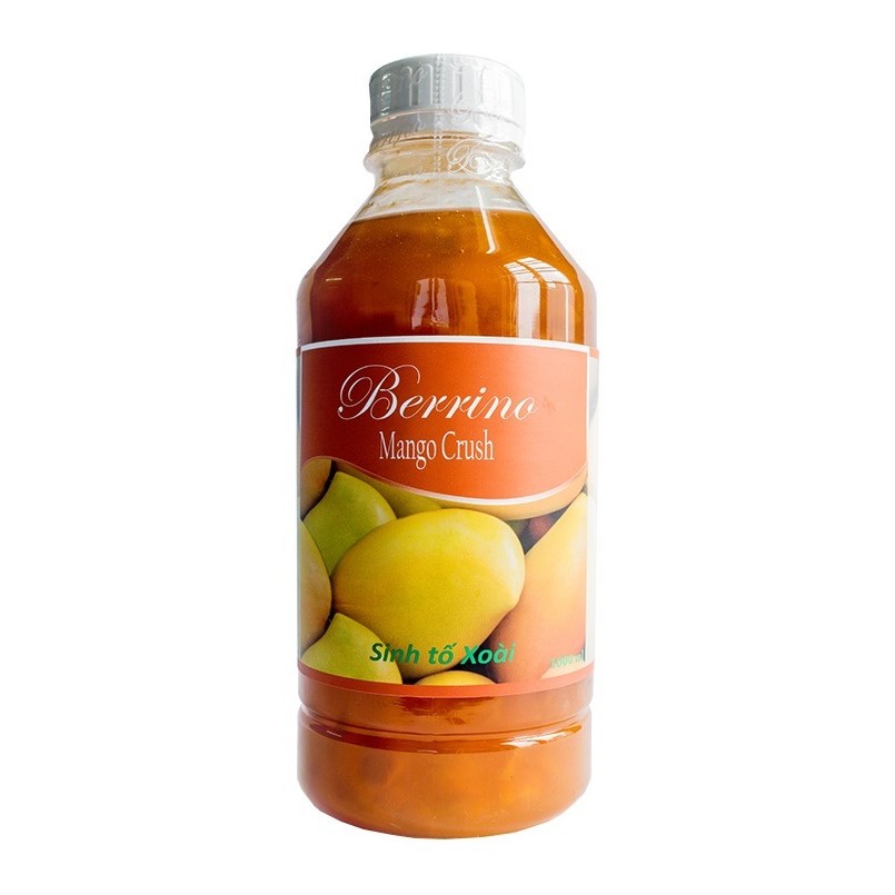 Sinh tố BERRINO vị xoài chai 1.0 lít