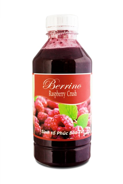 Sinh tố BERRINO vị phúc bồn tử chai 1.0 lít