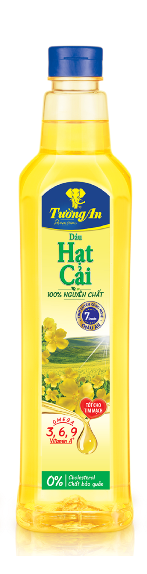Dầu ăn Tường An hạt cải chai 1.0 lít