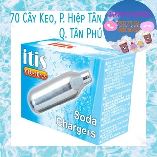 Gas soda ITIS hộp 10 viên - CO2 Charger
