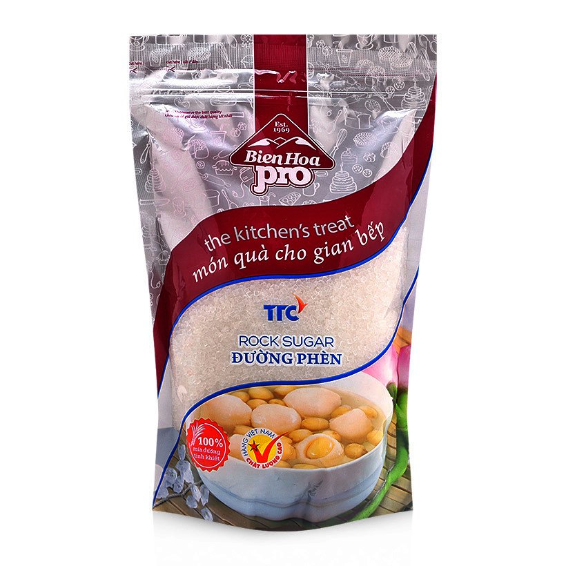 Đường phèn TTC BIÊN HÒA pro bịch 500g