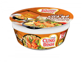 Mì ăn liền MICOEM CUNG ĐÌNH cua bể rau răm tô 80g