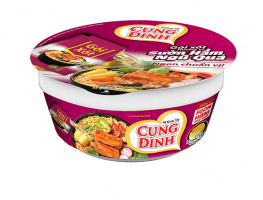 Mì ăn liền MICOEM CUNG ĐÌNH sườn hầm ngũ quả tô 80g