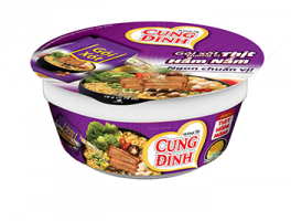 Mì ăn liền MICOEM CUNG ĐÌNH thịt hầm nấm tô 80g