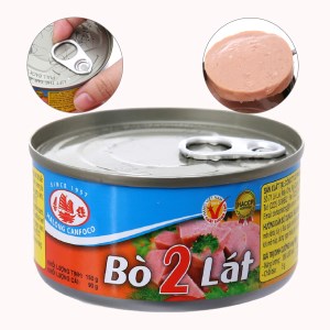Đồ hộp bò 2 lát HẠ LONG hộp 150g