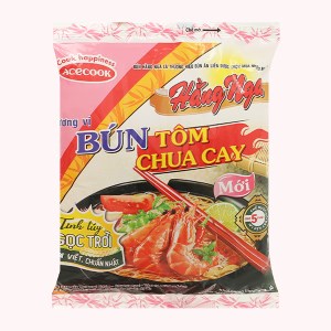 Bún Tôm Chua Cay ACECOOK HẰNG NGA bịch 75g