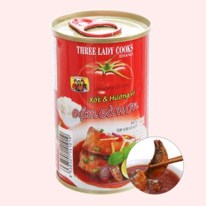 Đồ hộp cá mòi 3 CÔ GÁI hộp 155g