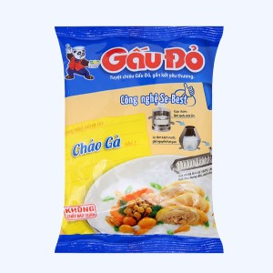 Cháo ăn liền ASIA FOODS GẤU ĐỎ gà bịch 50g