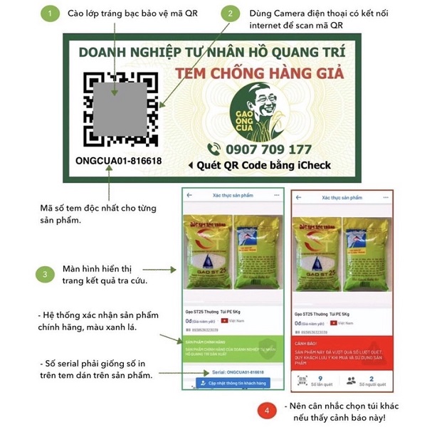 Bao 25 kg Gạo Thơm ST25 đặc sản sóc Trăng túi 5kg / Combo 2 túi Gạo ST25 lúa tôm túi 5kg