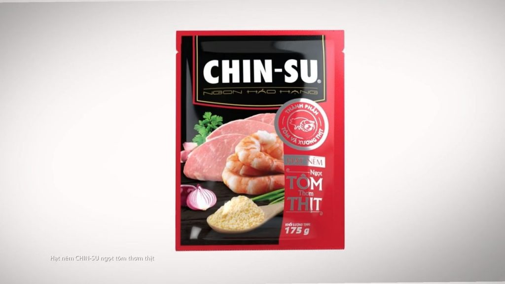 Hạt nêm CHIN-SU tôm thịt bịch 170g
