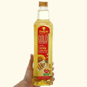 Dầu ăn Tường An GOLD chai 1.0 lít