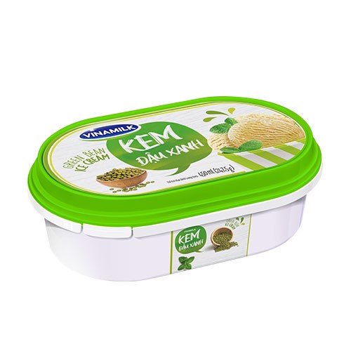 Kem ăn VINAMILK đậu xanh hộp 450g