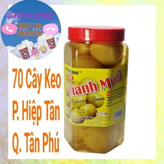 Chanh muối nguyên trái Thanh Bình hủ 900g