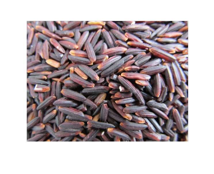 Combo 10 túi 2kg gạo lứt tím than sóc trăng ST / Combo 2 túi Gạo Đặc Sản Sóc Trăng ST Tím Than 2kg