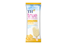 Kem ăn TH TRUE ICE CREAM pho mát cây 52g