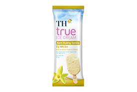 Kem ăn TH TRUE ICE CREAM vanilla cây 52g
