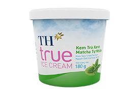 Kem ăn TH TRUE ICE CREAM matcha hộp 180g
