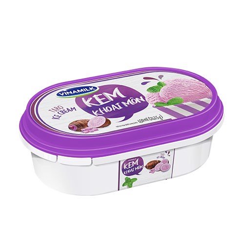 Kem ăn VINAMILK khoai môn hộp 450g