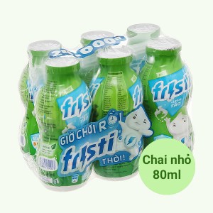 Sữa chua uống FRISTI táo hộp 80ml lốc 6