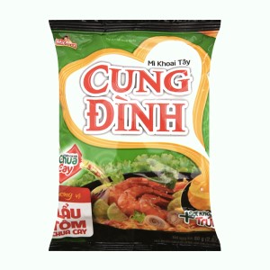 Mì ăn liền MICOEM CUNG ĐÌNH tôm chua cay bịch 80g