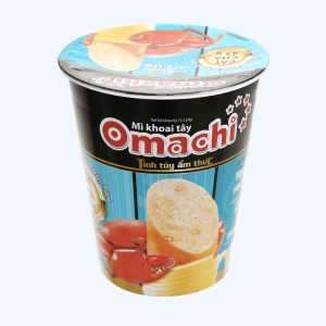 Mì ăn liền MASSAN OMACHI tôm càng riêu cua thanh cua ly 113g