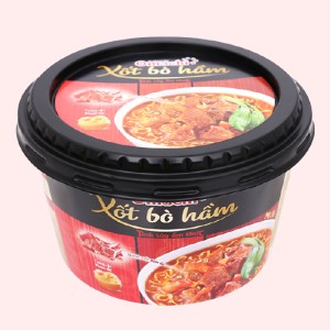 Mì ăn liền MASSAN OMACHI xốt bò hầm tô 93g