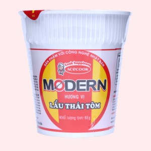 Mì ăn liền ACECOOK MODERN lẩu thái ly 65g