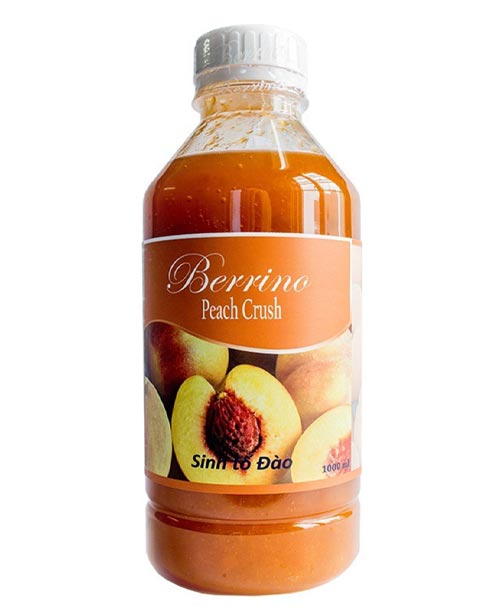 Sinh tố BERRINO vị đào chai 1.0 lít