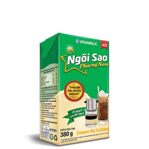Sữa đặc VINAMILK NGÔI SAO PHƯƠNG NAM hộp 380g